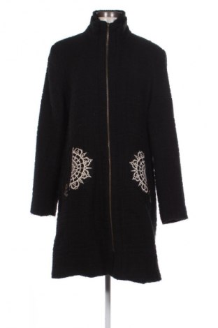 Damenmantel Desigual, Größe XXL, Farbe Schwarz, Preis € 77,22