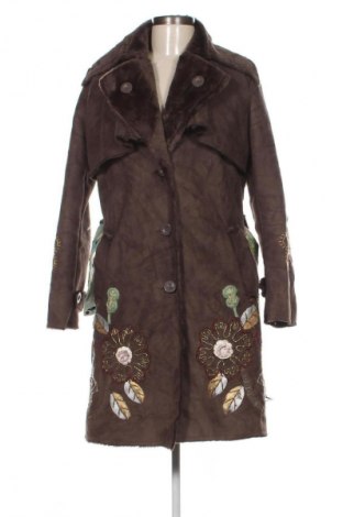 Дамско палто Desigual, Размер L, Цвят Многоцветен, Цена 197,99 лв.