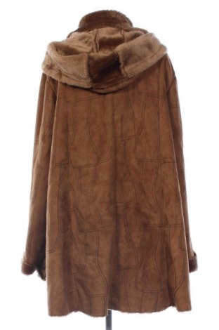 Damski płaszcz Fashion Studio, Rozmiar XXL, Kolor Brązowy, Cena 215,99 zł