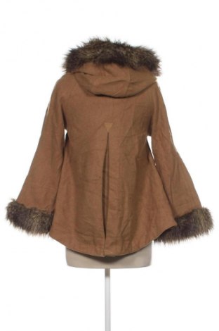Γυναικείο παλτό Guess, Μέγεθος XS, Χρώμα Καφέ, Τιμή 96,99 €