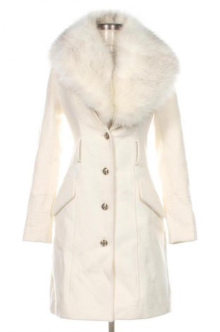 Γυναικείο παλτό Guess By Marciano, Μέγεθος M, Χρώμα Λευκό, Τιμή 247,06 €