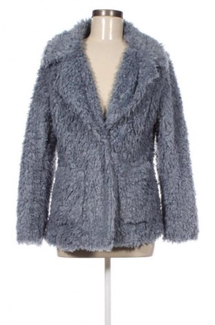 Дамско палто H&M Divided, Размер S, Цвят Син, Цена 50,99 лв.