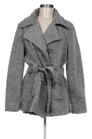 Γυναικείο παλτό Jou Jou, Μέγεθος XL, Χρώμα Γκρί, Τιμή 53,99 €