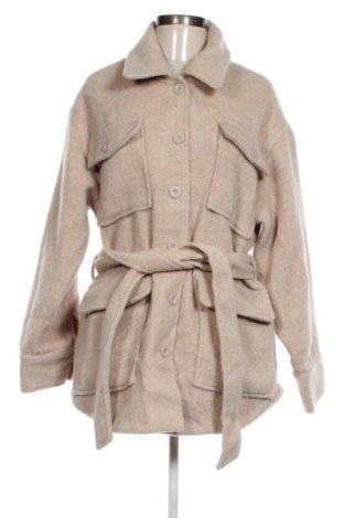 Γυναικείο παλτό NA-KD, Μέγεθος M, Χρώμα  Μπέζ, Τιμή 55,99 €
