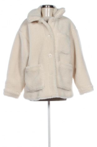 Damenmantel Pull&Bear, Größe L, Farbe Ecru, Preis 45,01 €