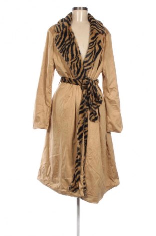 Palton de femei SHEIN, Mărime 3XL, Culoare Bej, Preț 32,99 Lei