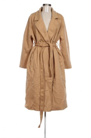 Palton de femei SHEIN, Mărime XL, Culoare Bej, Preț 67,99 Lei