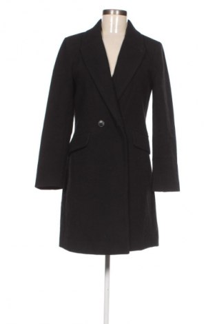 Дамско палто Sinsay, Размер S, Цвят Черен, Цена 88,13 лв.