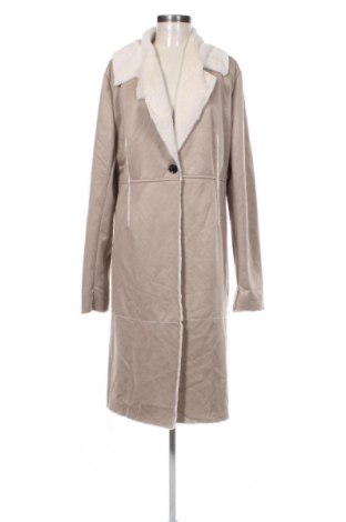 Palton de femei Unbranded, Mărime XL, Culoare Bej, Preț 119,99 Lei