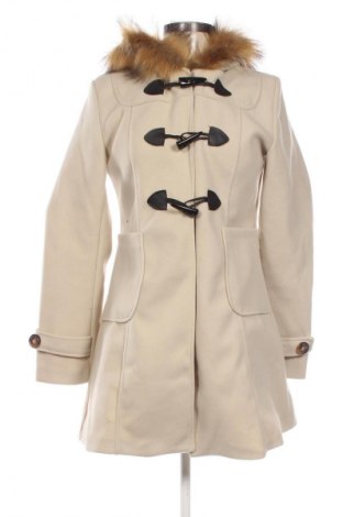 Damski płaszcz Unbranded, Rozmiar S, Kolor ecru, Cena 180,99 zł