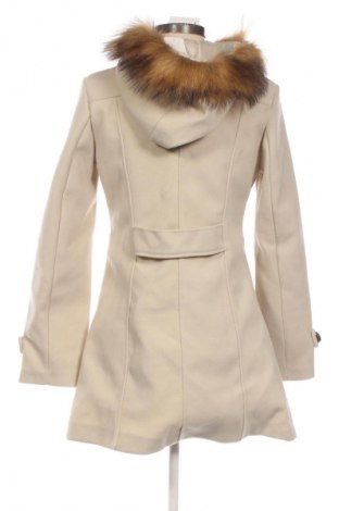 Damski płaszcz Unbranded, Rozmiar S, Kolor ecru, Cena 180,99 zł
