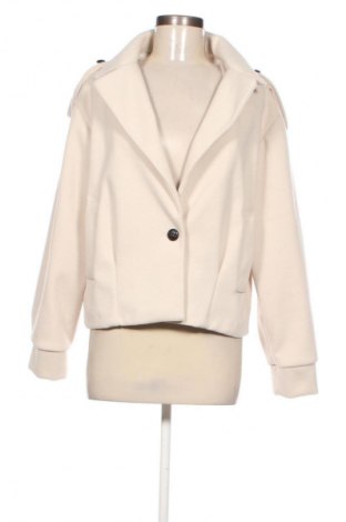 Дамско палто Unbranded, Размер M, Цвят Екрю, Цена 58,14 лв.