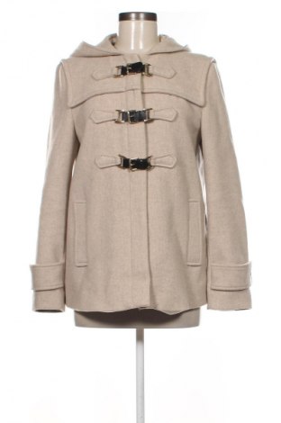 Palton de femei Zara, Mărime M, Culoare Bej, Preț 189,70 Lei