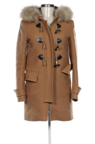 Palton de femei Zara, Mărime XS, Culoare Maro, Preț 395,18 Lei
