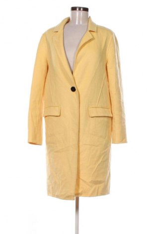 Дамско палто Zara, Размер M, Цвят Жълт, Цена 18,99 лв.