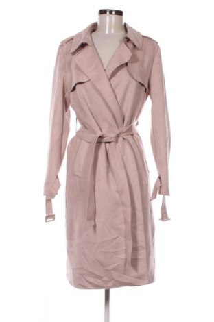 Дамско палто Zara, Размер M, Цвят Пепел от рози, Цена 74,99 лв.