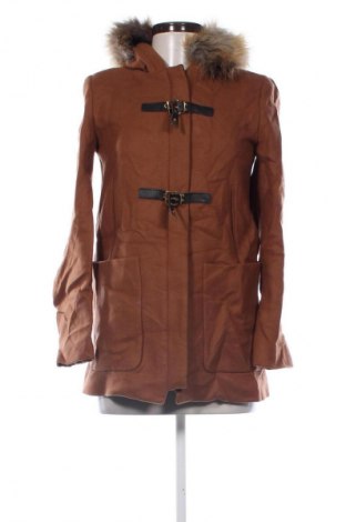 Palton de femei Zara, Mărime S, Culoare Maro, Preț 281,99 Lei