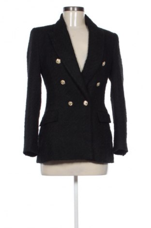 Dámský kabát  Zara, Velikost S, Barva Černá, Cena  789,00 Kč