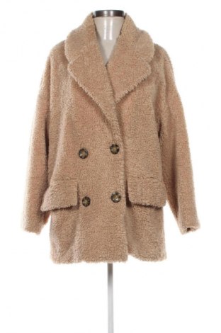 Palton de femei Zara, Mărime S, Culoare Bej, Preț 218,99 Lei