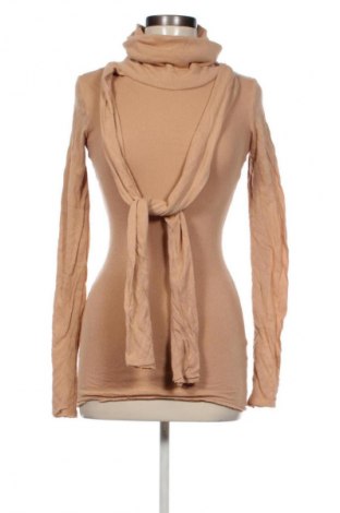 Damen Rollkragen Zara, Größe S, Farbe Beige, Preis € 12,99