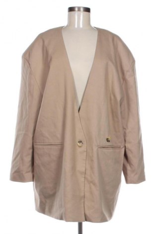 Γυναικείο σακάκι Bpc Bonprix Collection, Μέγεθος XXL, Χρώμα Καφέ, Τιμή 24,48 €