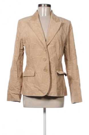 Дамско сако H&M, Размер L, Цвят Бежов, Цена 14,99 лв.