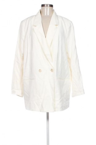 Sacou de femei H&M, Mărime XL, Culoare Ecru, Preț 128,62 Lei