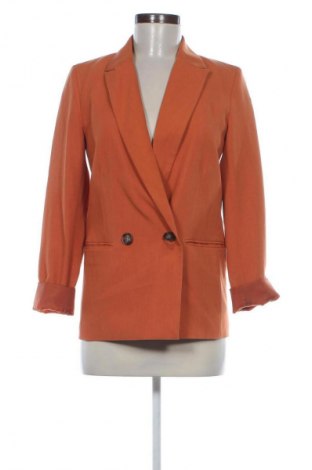 Damen Blazer Pieces, Größe XS, Farbe Orange, Preis € 13,99