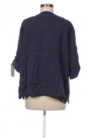 Γυναικείο σακάκι Puro Lino, Μέγεθος XXL, Χρώμα Μπλέ, Τιμή 95,99 €