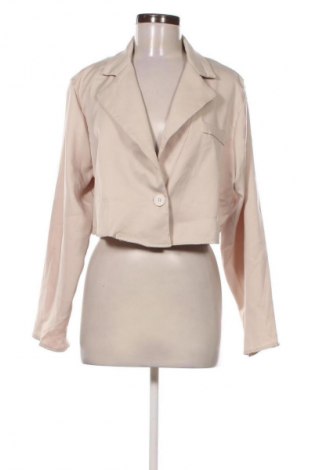 Dámske sako  SHEIN, Veľkosť XL, Farba Béžová, Cena  24,55 €