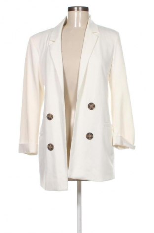 Дамско сако Stradivarius, Размер M, Цвят Бял, Цена 47,85 лв.