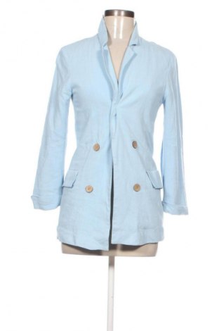 Sacou de femei Stradivarius, Mărime S, Culoare Albastru, Preț 128,62 Lei