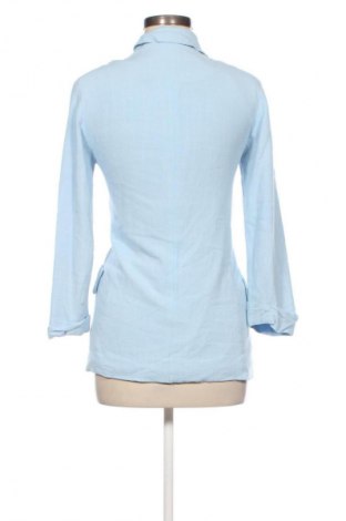 Sacou de femei Stradivarius, Mărime S, Culoare Albastru, Preț 128,62 Lei