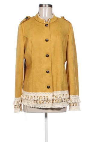 Дамско сако Unbranded, Размер L, Цвят Жълт, Цена 33,99 лв.