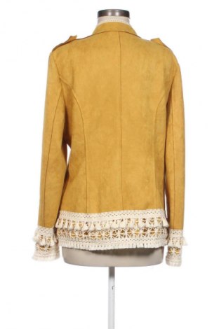 Дамско сако Unbranded, Размер L, Цвят Жълт, Цена 33,99 лв.