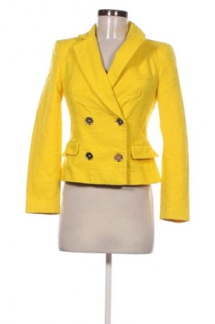 Дамско сако Zara, Размер S, Цвят Жълт, Цена 48,88 лв.