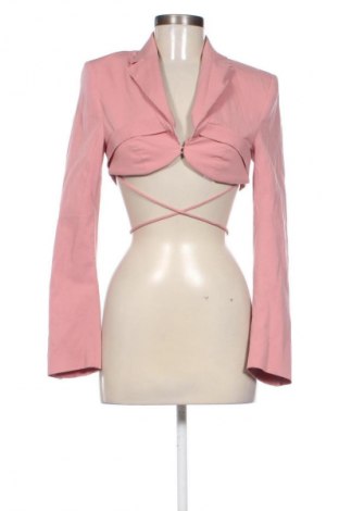 Dámské sako  Zara, Velikost XS, Barva Popelavě růžová, Cena  1 517,00 Kč