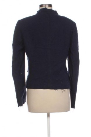 Дамско сако Zara, Размер L, Цвят Син, Цена 47,99 лв.