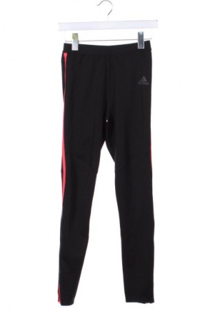 Γυναικείο αθλητικό παντελόνι Adidas, Μέγεθος XS, Χρώμα Μαύρο, Τιμή 22,99 €