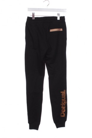 Pantaloni trening de femei Desigual, Mărime XS, Culoare Negru, Preț 107,89 Lei