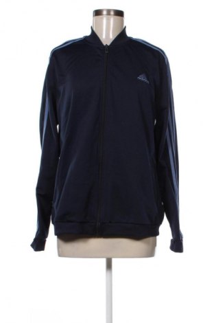 Bluză trening de femei Adidas, Mărime XL, Culoare Albastru, Preț 126,32 Lei