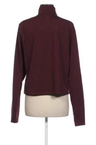 Дамско спортно горнище H&M, Размер XL, Цвят Червен, Цена 39,10 лв.