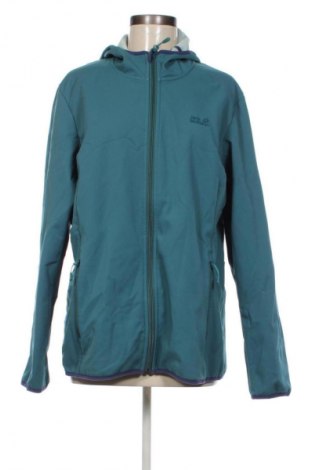 Γυναικεία αθλητική ζακέτα Jack Wolfskin, Μέγεθος XL, Χρώμα Πράσινο, Τιμή 32,99 €