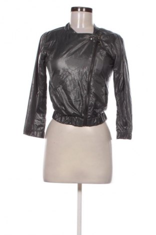 Дамско яке Bershka, Размер M, Цвят Сив, Цена 31,99 лв.