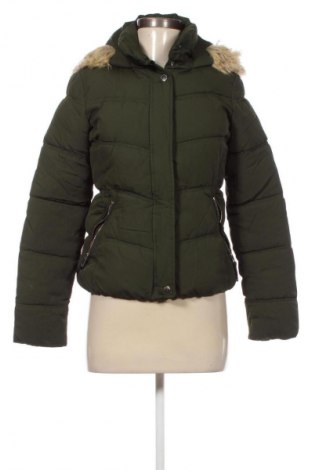 Γυναικείο μπουφάν Bershka, Μέγεθος S, Χρώμα Πράσινο, Τιμή 29,99 €