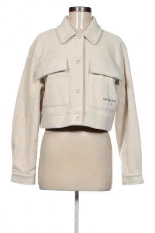 Γυναικείο μπουφάν Calvin Klein Jeans, Μέγεθος S, Χρώμα  Μπέζ, Τιμή 45,99 €