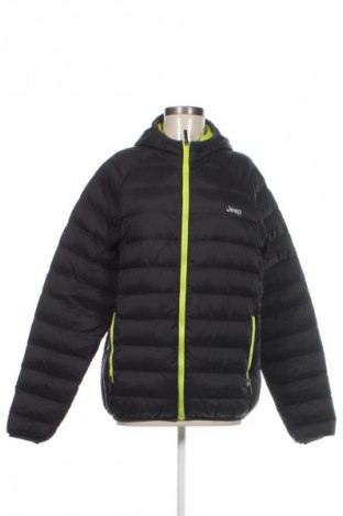 Γυναικείο μπουφάν Jeep, Μέγεθος M, Χρώμα Μαύρο, Τιμή 44,99 €