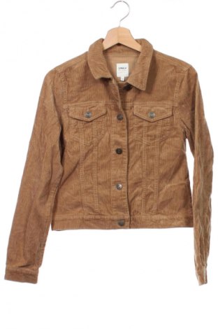 Damenjacke ONLY, Größe XXS, Farbe Braun, Preis 16,99 €