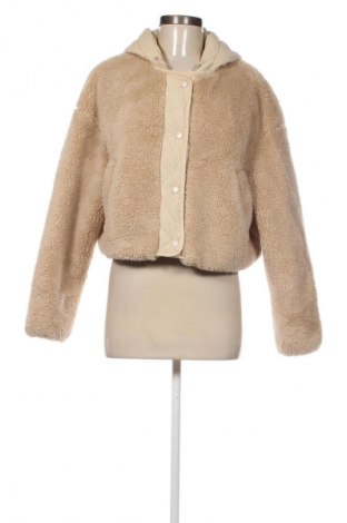 Geacă de femei Pull&Bear, Mărime L, Culoare Bej, Preț 159,99 Lei