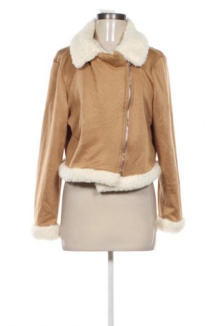 Γυναικείο μπουφάν SHEIN, Μέγεθος M, Χρώμα  Μπέζ, Τιμή 24,55 €